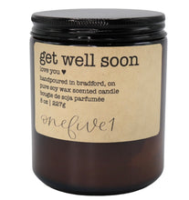 Load image into Gallery viewer, get well soon soy candle