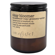Load image into Gallery viewer, okay bloomer soy candle