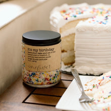 Load image into Gallery viewer, it's my birthday soy candle
