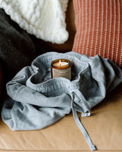 Load image into Gallery viewer, grey sweatpant season soy candle