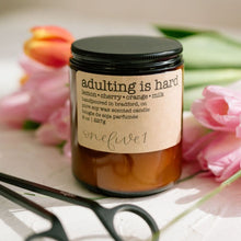 Load image into Gallery viewer, adulting is hard soy candle {cereal killer}