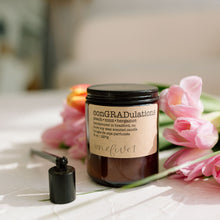 Load image into Gallery viewer, conGRADulations soy candle