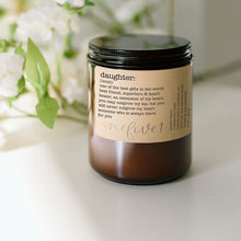 Load image into Gallery viewer, daughter soy candle