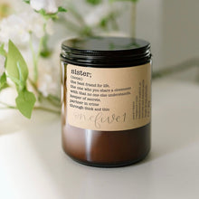 Load image into Gallery viewer, sister soy candle