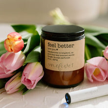 Load image into Gallery viewer, feel better soy candle
