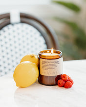 Load image into Gallery viewer, pink lemonade soy candle
