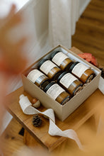 Load image into Gallery viewer, falling for boo sampler {8oz candles}