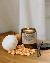 Load image into Gallery viewer, look what you made me boo soy candle