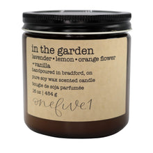 Load image into Gallery viewer, in the garden soy candle