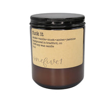Load image into Gallery viewer, fuck it soy candle