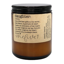 Load image into Gallery viewer, daughter soy candle
