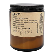 Load image into Gallery viewer, sister soy candle