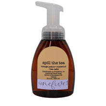 Load image into Gallery viewer, spill the tea foaming hand soap