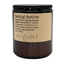 Load image into Gallery viewer, feeling festive soy candle
