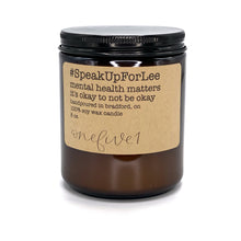 Load image into Gallery viewer, #SpeakUpForLee soy candle