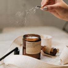 Load image into Gallery viewer, burnt out soy candle