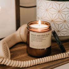 Load image into Gallery viewer, bitch ass shit fuck soy candle
