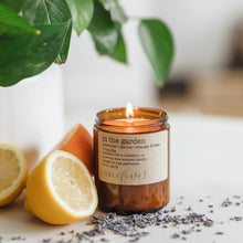 Load image into Gallery viewer, in the garden soy candle