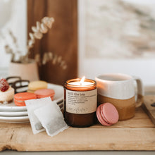 Load image into Gallery viewer, spill the tea soy candle