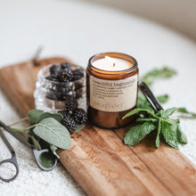 Load image into Gallery viewer, beautiful beginnings soy candle