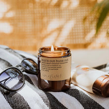 Load image into Gallery viewer, sun's out, buns out soy candle