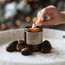 Load image into Gallery viewer, festive as fuck soy candle