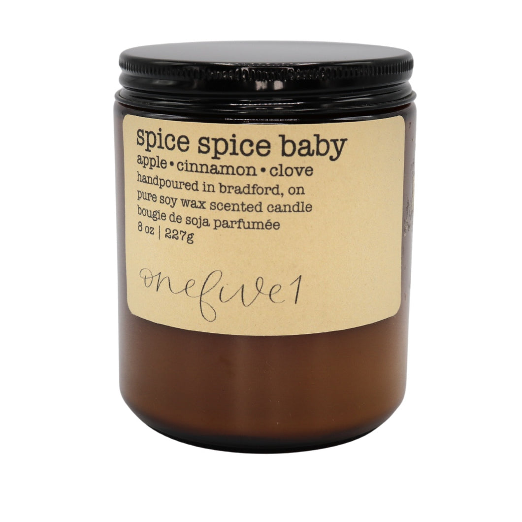 spice spice baby soy candle