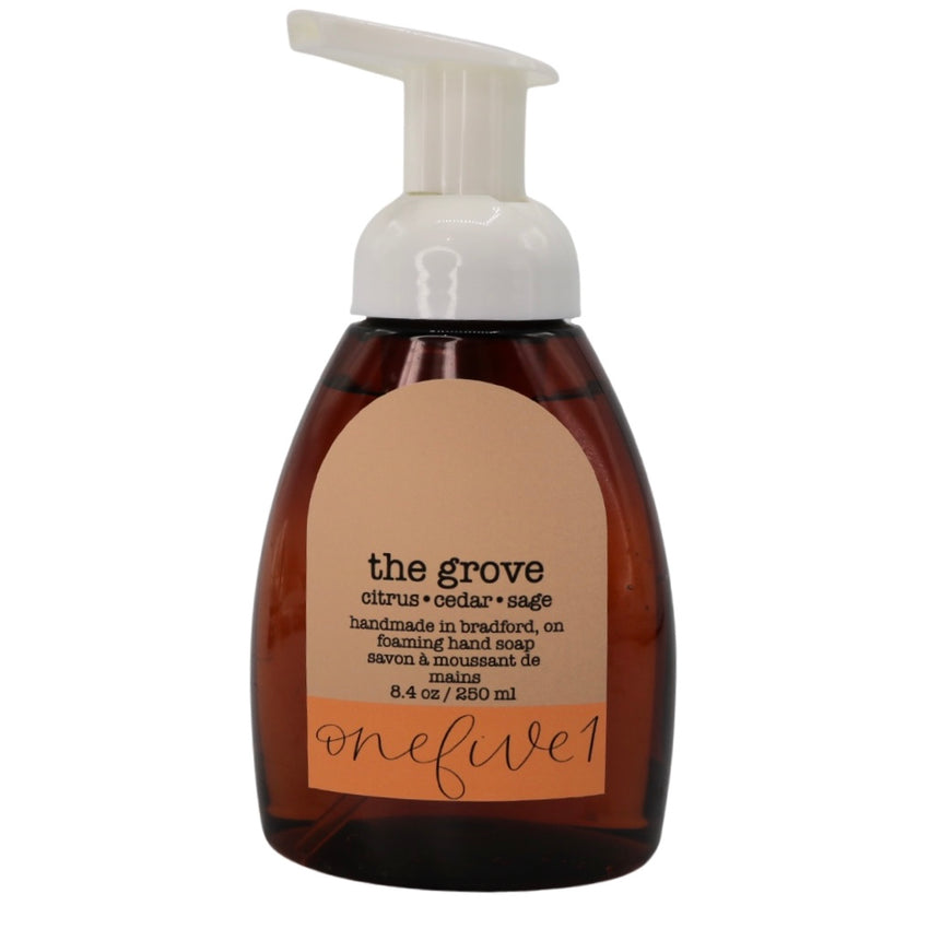 the grove foaming hand soap