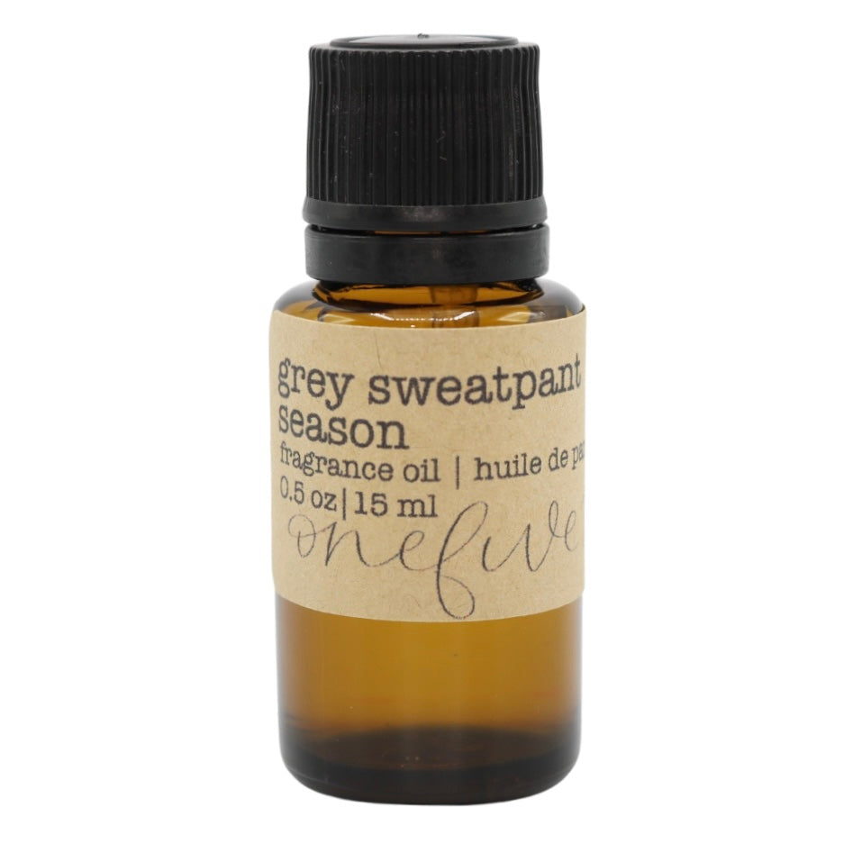 grey sweatpant season fragrance oil dropper