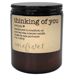 thinking of you soy candle