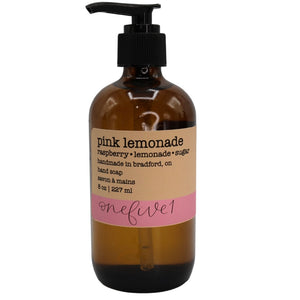 pink lemonade hand soap