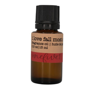 I love fall most of all fragrance oil dropper