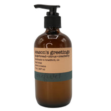 Load image into Gallery viewer, season&#39;s greetings hand soap

