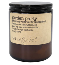 Load image into Gallery viewer, garden party soy candle
