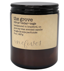 the grove soy candle