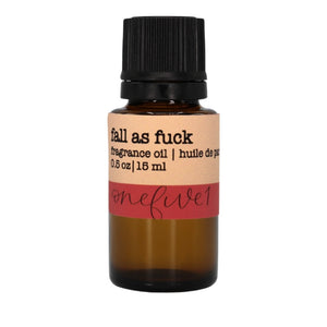 fall as fuck fragrance oil dropper