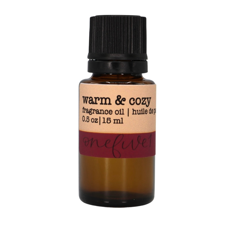 warm & cozy fragrance oil dropper