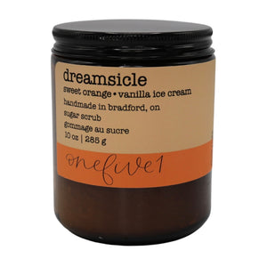 dreamsicle sugar scrub