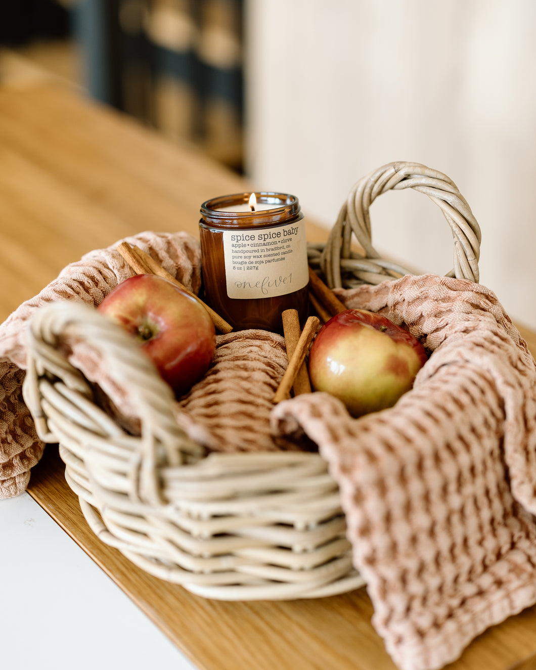 spice spice baby soy candle
