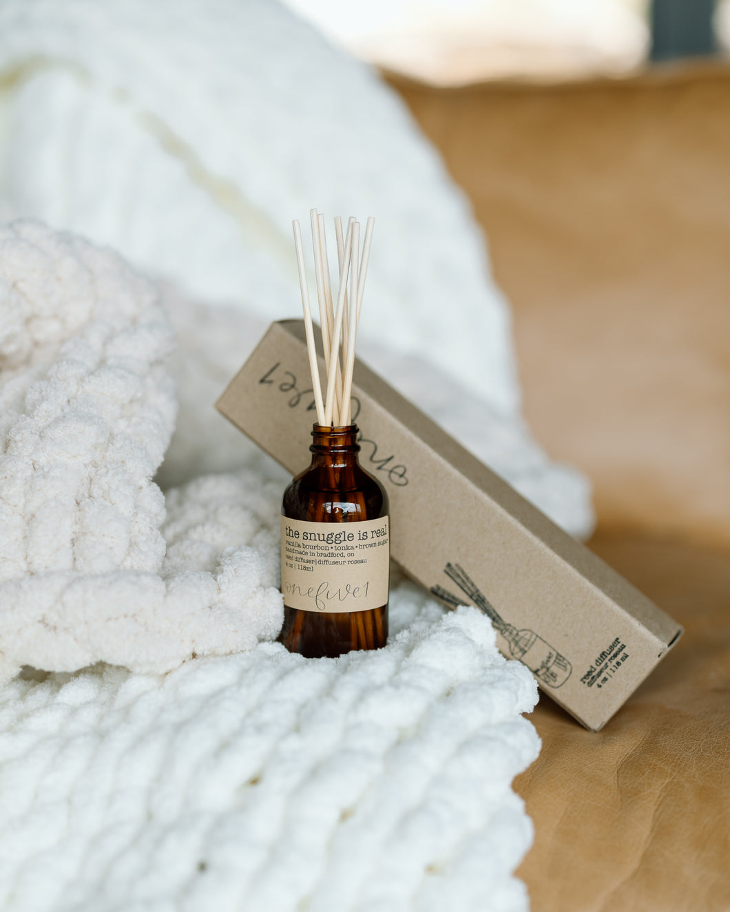 the snuggle is real reed diffuser