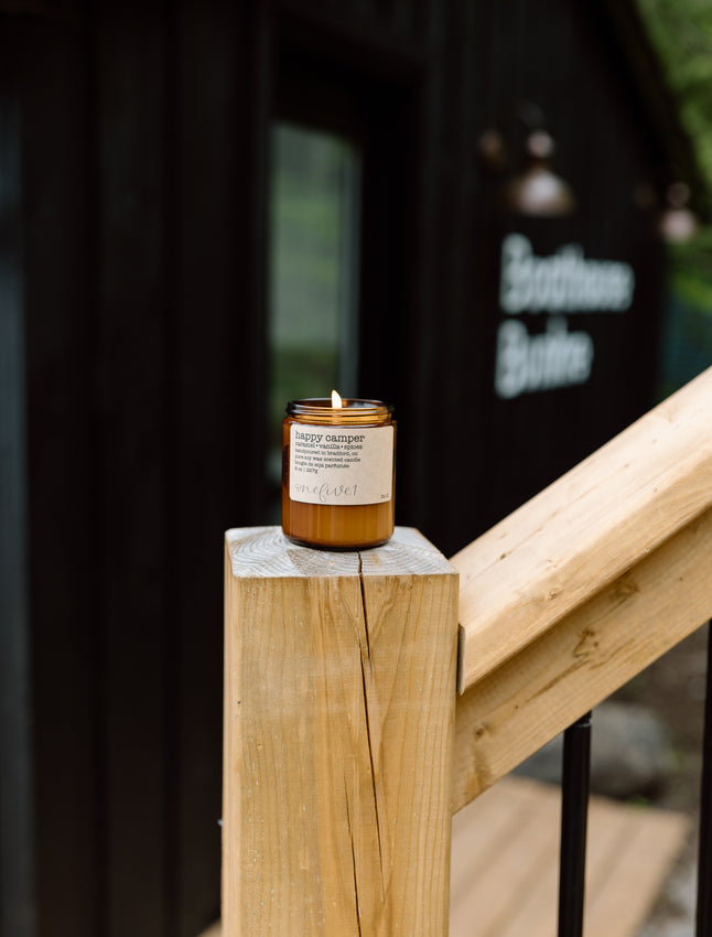 No. 1 happy camper soy candle