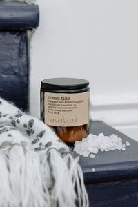 ocean tide soy candle