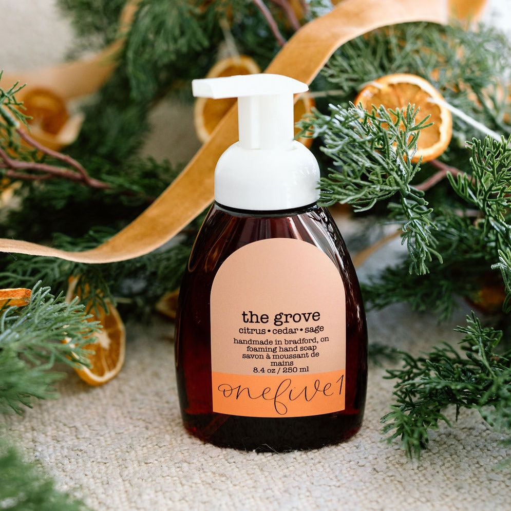 the grove foaming hand soap