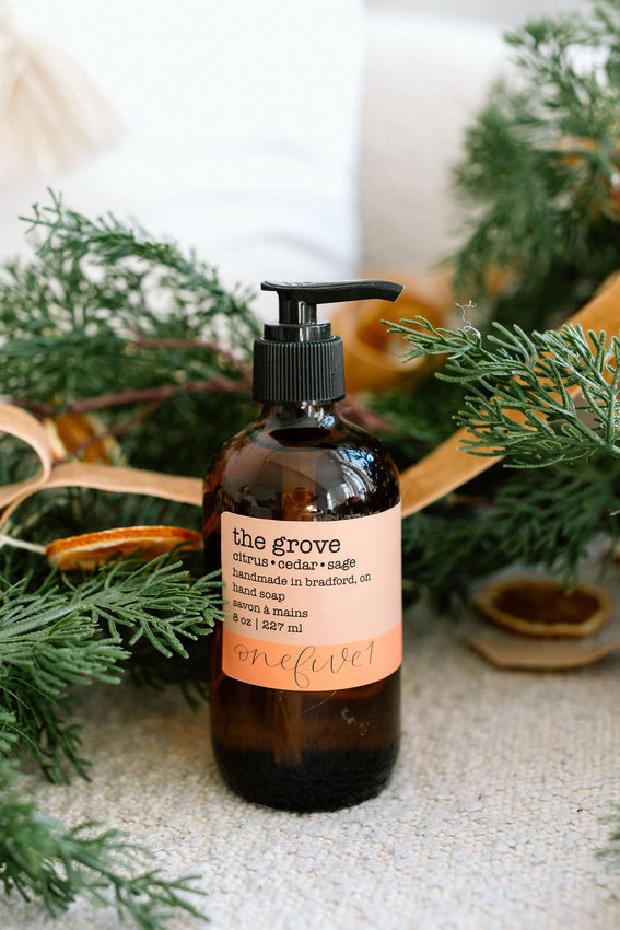 the grove hand soap
