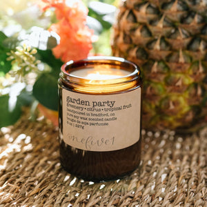 garden party soy candle