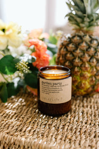 garden party soy candle