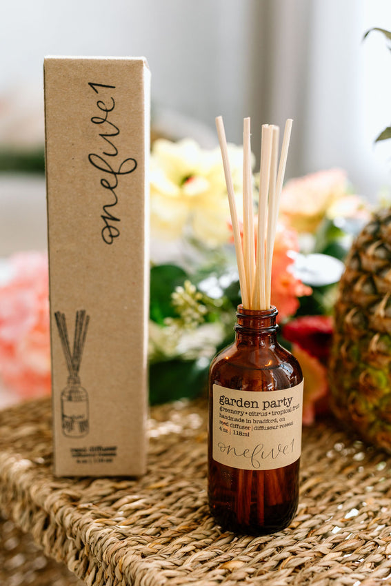 garden party reed diffuser