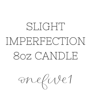 IMPERFECT soy candle