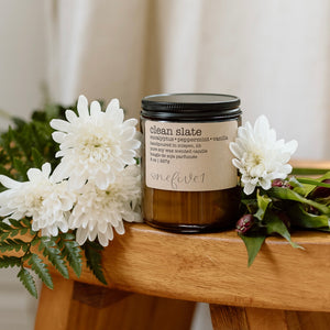 clean slate soy candle