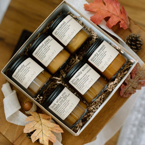 falling for boo sampler {8oz candles}